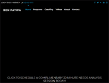 Tablet Screenshot of benpatwa.com